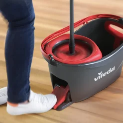 Vileda EasyWring microvezel mop + CleanTurbo Emmer