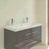 Villeroy & Boch Avento Meubelwastafel - 100x47cm - 2 Kraangaten - Met Overloop - White Alpine (glans