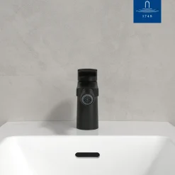 Villeroy & Boch - Bidetkraan - Oasis - Matzwart - 73 Mm - Eengreeps