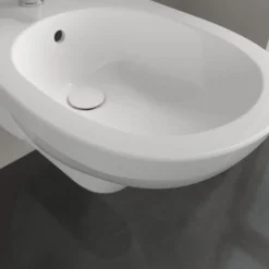 Villeroy & Boch O.novo Wandbidet - Met Overloop - 1 Kraangat - White Alpine (glans Wit)
