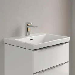 Villeroy & Boch Subway 3.0 Meubelwastafel - 60x47cm - 1 Kraangat - Met Overloop - White Alpine