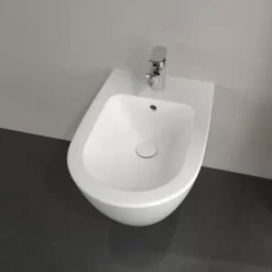 Villeroy & Boch Subway 2.0 Wandbidet - 56.5x37.5x28cm - Met Overloop - White Alpine (glans Wit)