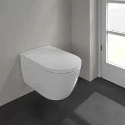 Villeroy & Boch Viclean-i 100 Douche-wc – Invisiblejet & Harmonicwave – White Alpin Ceramicplus
