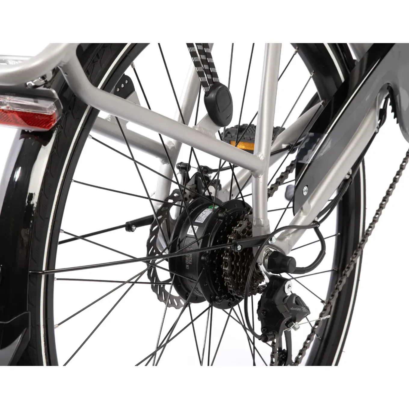 Villette Elektrische Fiets L' Amant 13ah Celtic Grey