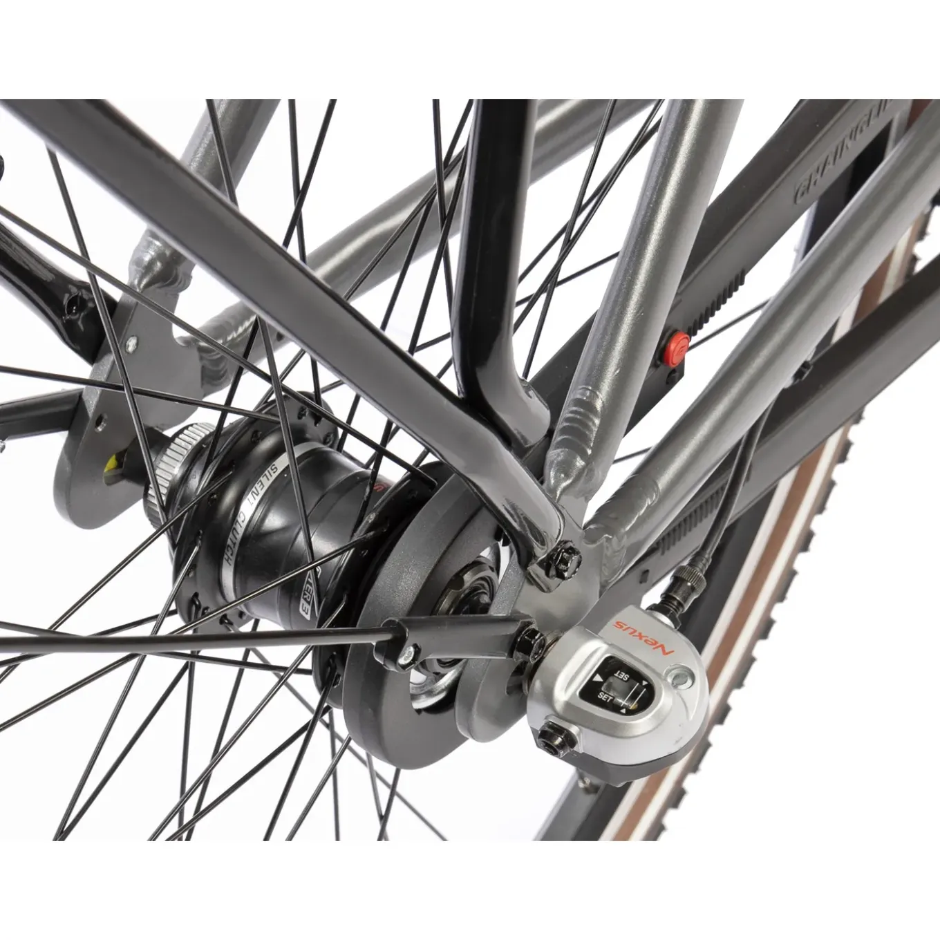 Villette Elektrische Fiets L' Amant Nexus 3 10ah Dark Grey