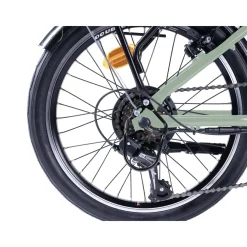 Villette Le Pliage Vouwfiets E-bike 10.4 Mint Green