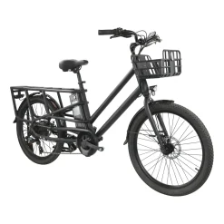 Villette Le Prolonge Longtail Transportfiets Zwart