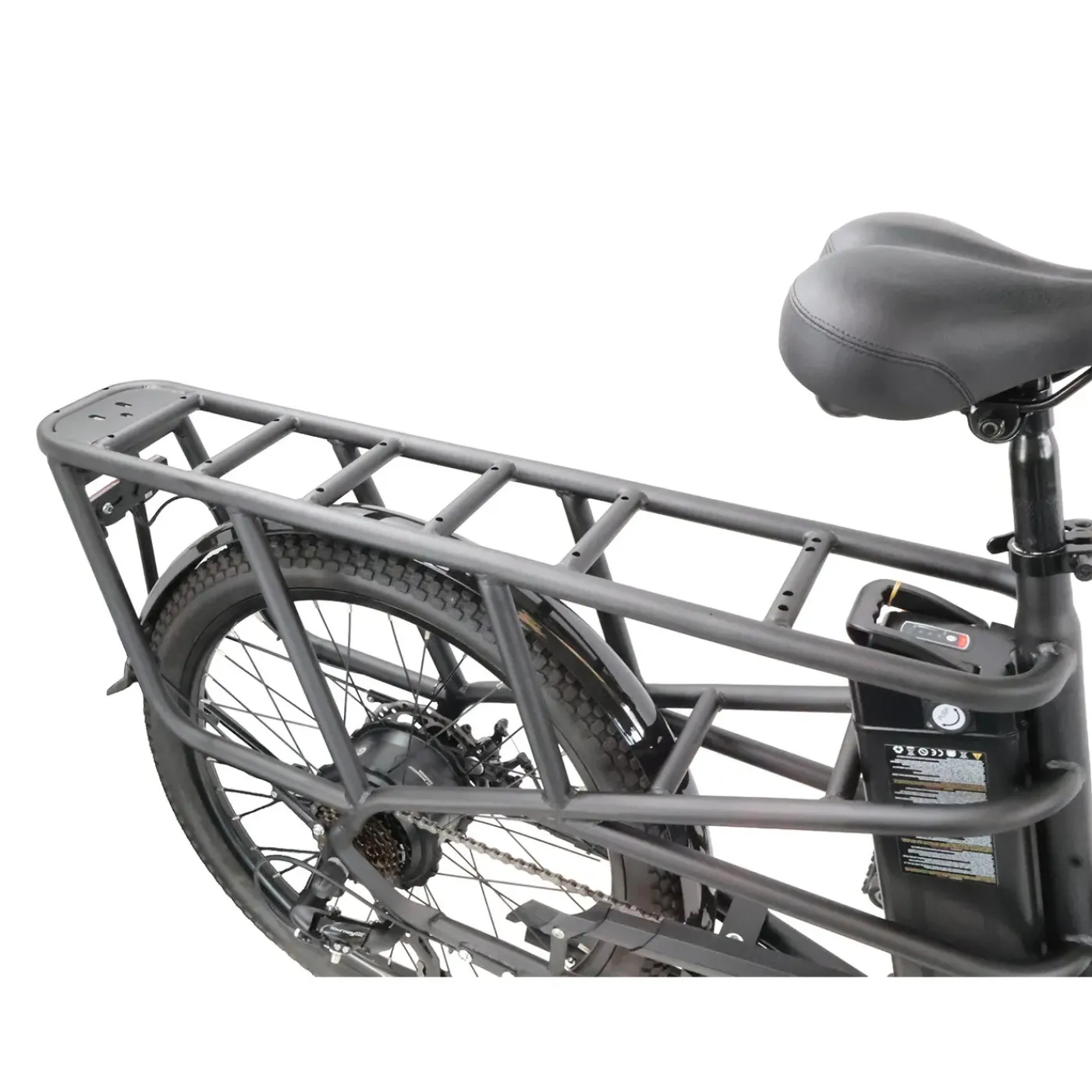 Villette Le Prolonge Longtail Transportfiets Zwart