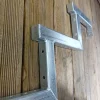 Vinuovo Stalen Trapbalk Buitentrap 6 Treden H102cm - Set Van 2 Stuks