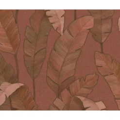 Vinylbehang leaf roest