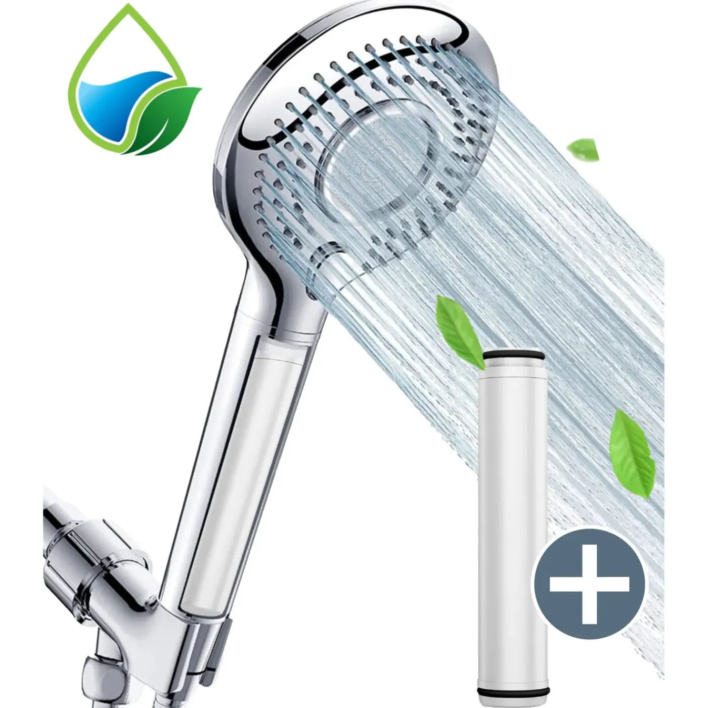 Vitasense PLUS Waterbesparende Douchekop met Waterfilter