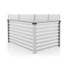 Vitavia onderbouw voor verhoogde broeikas Gaia Jumbo geanodiseerd aluminium 83x122x65cm