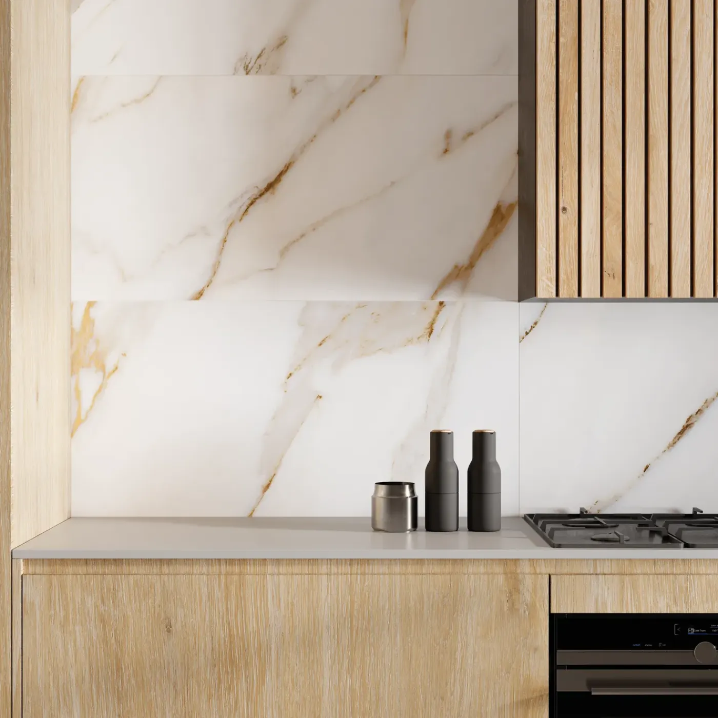 Overig Vloertegel Calacatta Gold - Marmerlook Goud - 32x62,5cm - 1m²