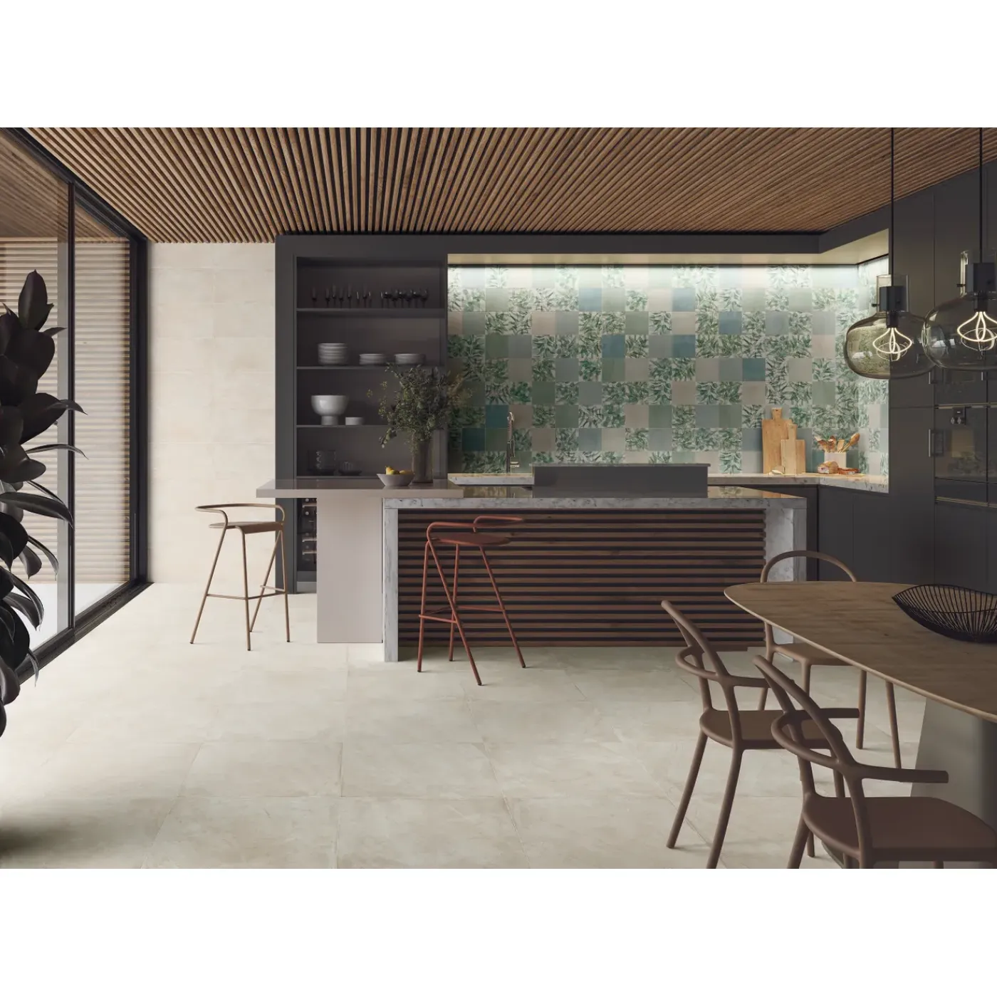 Overig Vloertegel Flora - Natuursteenlook Creme ecru - 60x60cm - 1,44m²