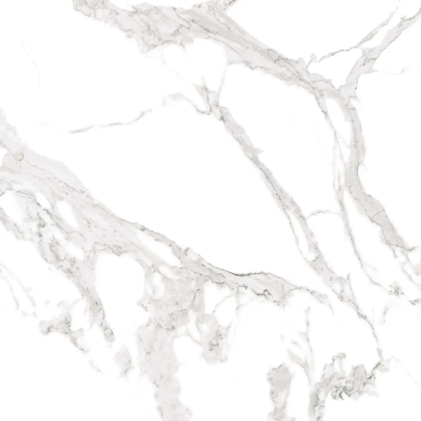 Vloertegel Torano Statuario - Marmerlook Wit - 60x60cm - 1,44m²