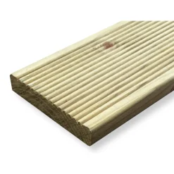 Overig Vlonderplank - Grenen - Reliëf - 240x9,5x1,9cm