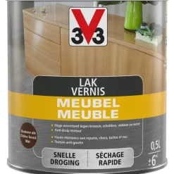 V33 meubellak donkere eik mat 500ml