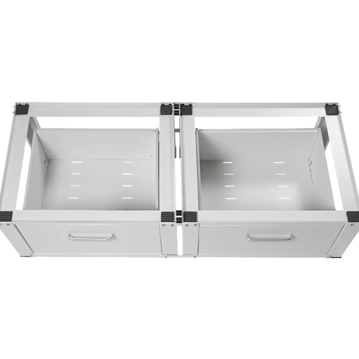 Vonia Wasmachine en Droger verhoger - Dubbel- Wit