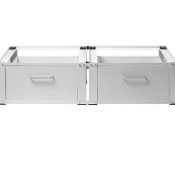 Vonia Wasmachine en Droger verhoger - Dubbel- Wit