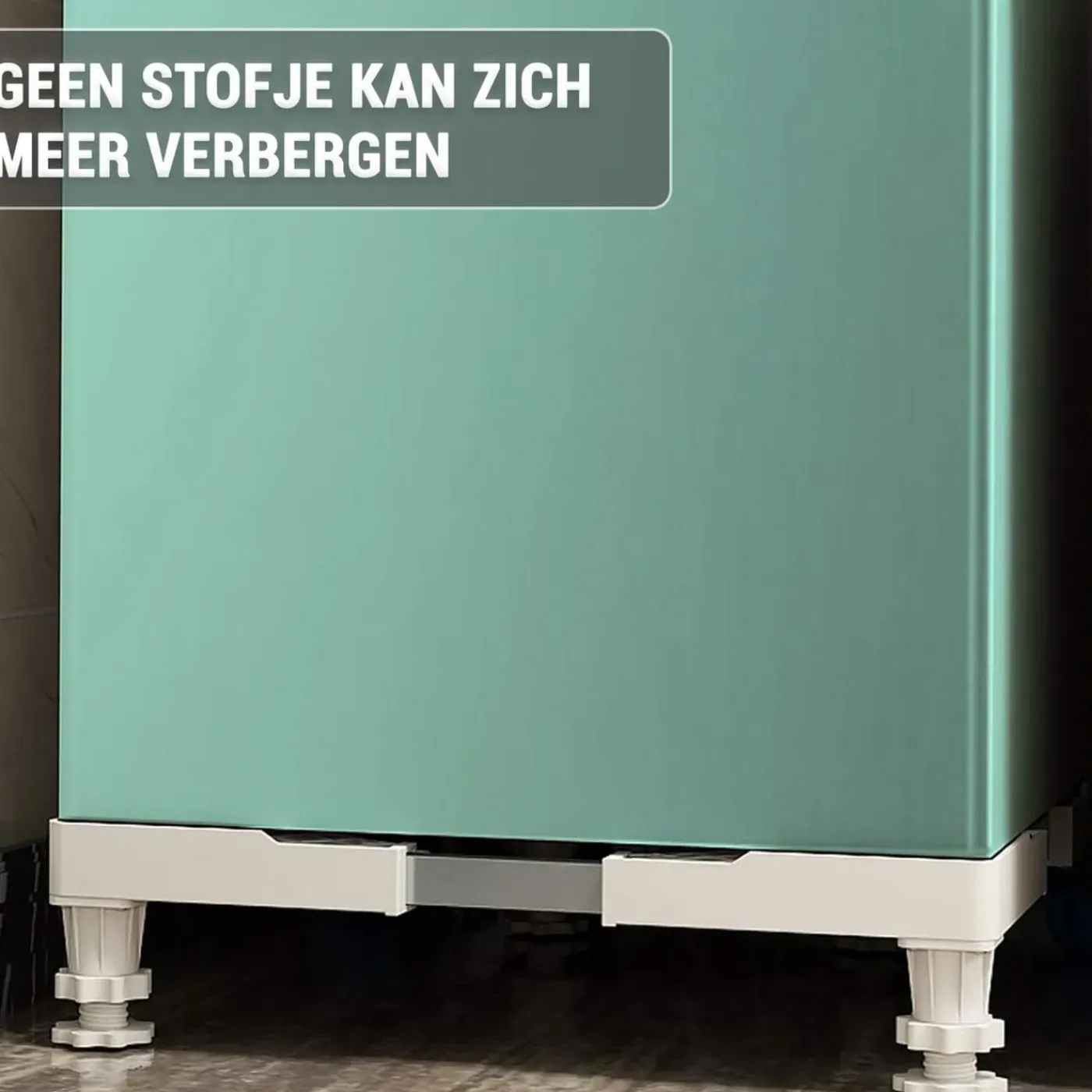 Vonia Wasmachine Verhoger - Universele verhoging voor Witgoed - Verstelbaar - 300 KG