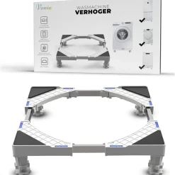 Vonia Wasmachine Verhoger - Universele verhoging voor Witgoed - Verstelbaar - 300 KG