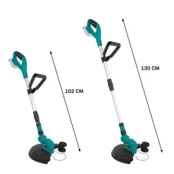 VONROC Accu Grasmaaier 20v En Grastrimmer 20v - Complete Set - Incl. 4.0ah Accu En Snellader