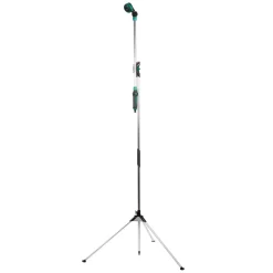 Vonroc Buitendouche/tuindouche 2 In 1 – Afneembare Telescopische Sproeilans – Instelbare Hoogte 147