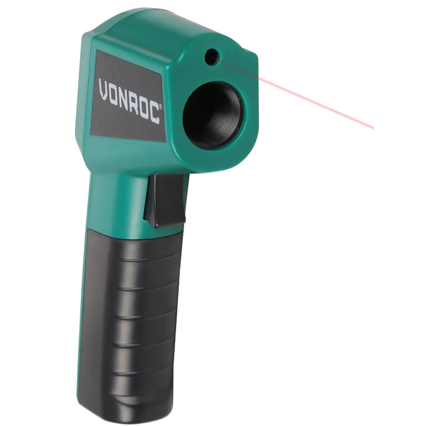 Vonroc Digitale Infrarood Thermometer Met Laser | Incl. 2x Batterijen