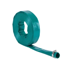 Vonroc Dompelpomp Afvoerslang - Persslang - Plat – Universeel - 10m X 32mm