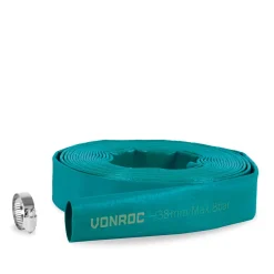 VONROC Dompelpomp Afvoerslang - Persslang - Plat – Universeel - 10m X 38mm