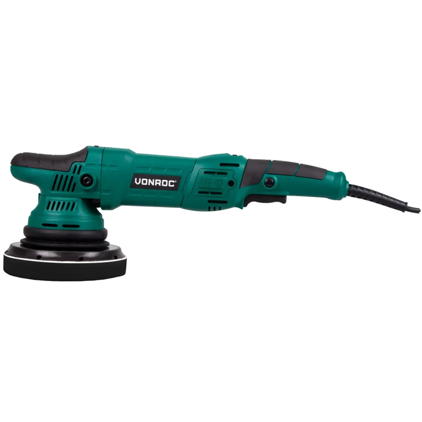 Vonroc Excentrische Polijstmachine 1050w - 150mm | Incl. 4 Polijstschijven