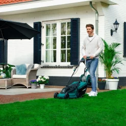 VONROC Grasmaaier 1300w 32cm Maaibreedte - Grastrimmer 300w – Ø230mm Maaidiameter - Complete Set!