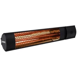 Vonroc Heater Marsili 2000w – Met Afstandsbediening - Zwart