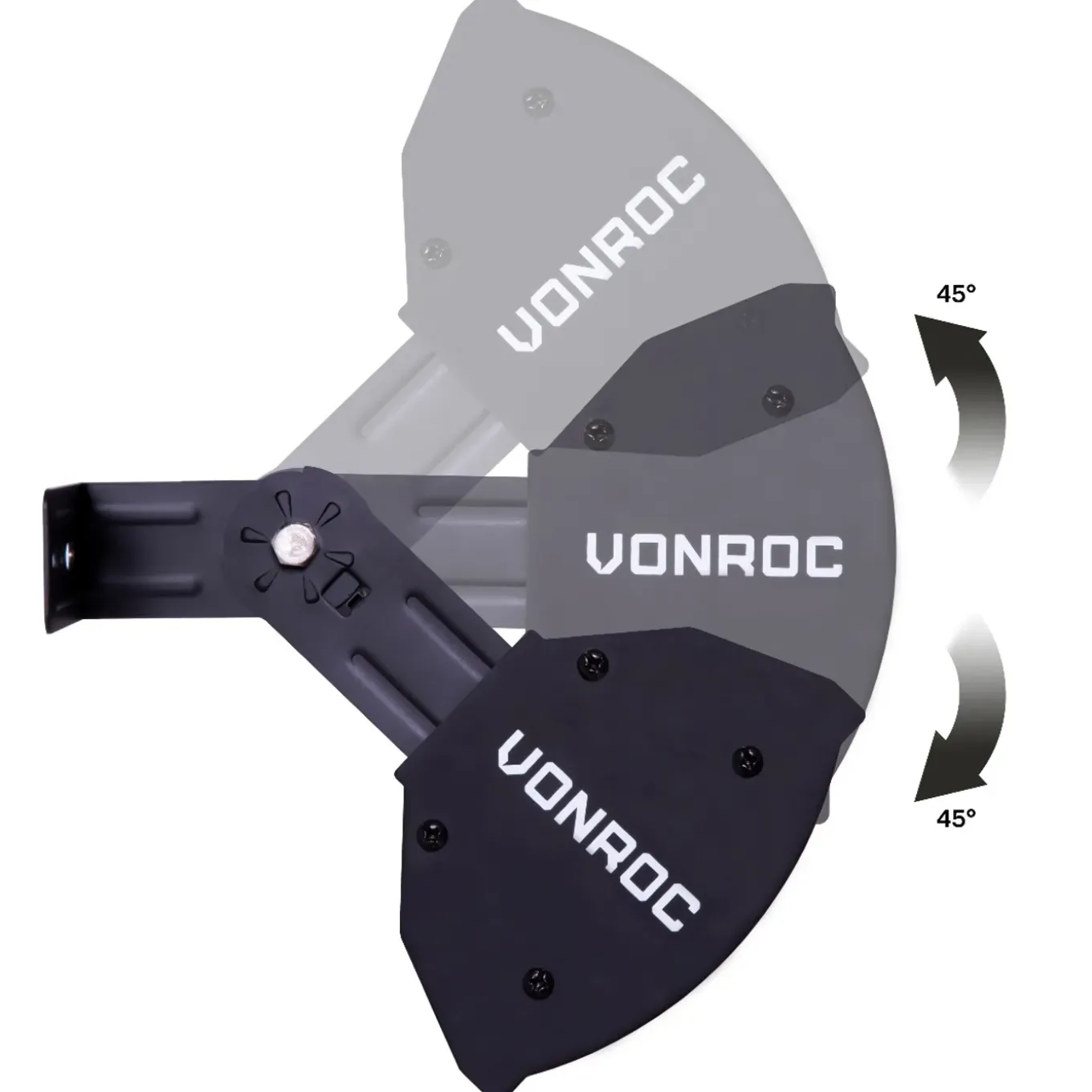 Vonroc Heater Marsili 2000w – Met Afstandsbediening - Zwart