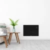 Vonroc Luxe Elektrische Kachel – Convector - Glazen Paneel - 1500w - Zwart | Wifi