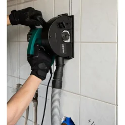 VONROC Muurfrees – Sleufmachine – 1700w – Diam.150mm – Incl. 1 Stuks Diamantschijven & Opbergtas