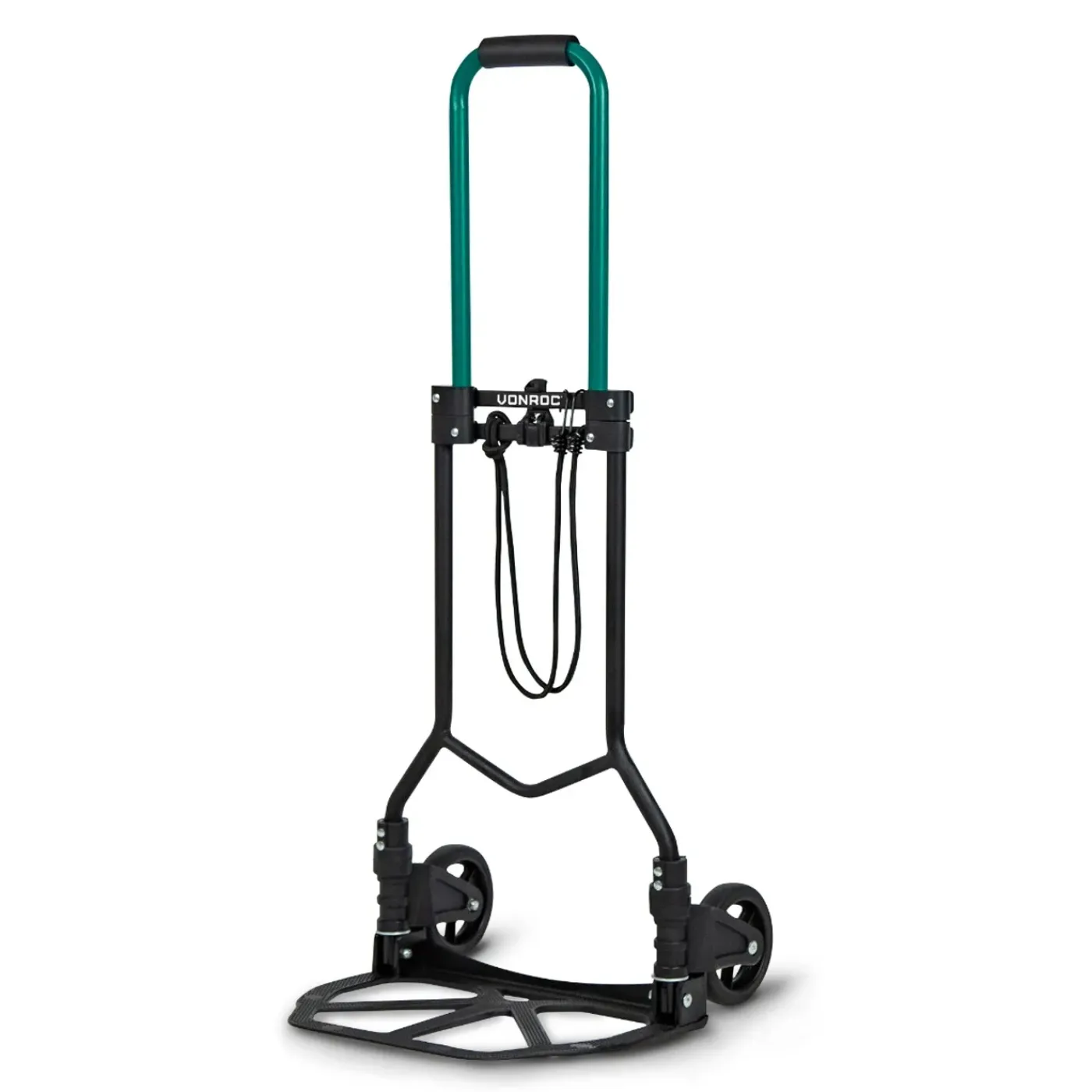 VONROC Steekwagen – Opvouwbaar – Draagplateau Met Antislip - Max. Draagvermogen 80kg