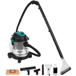 VONROC Tapijtreiniger 1400w | Incl. Reinigingsmiddel En Diverse Zuigmonden
