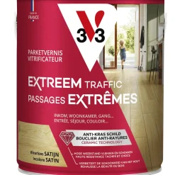 V33 vernis lak Parket Extreme Protection transparant zijdeglans 2,5L