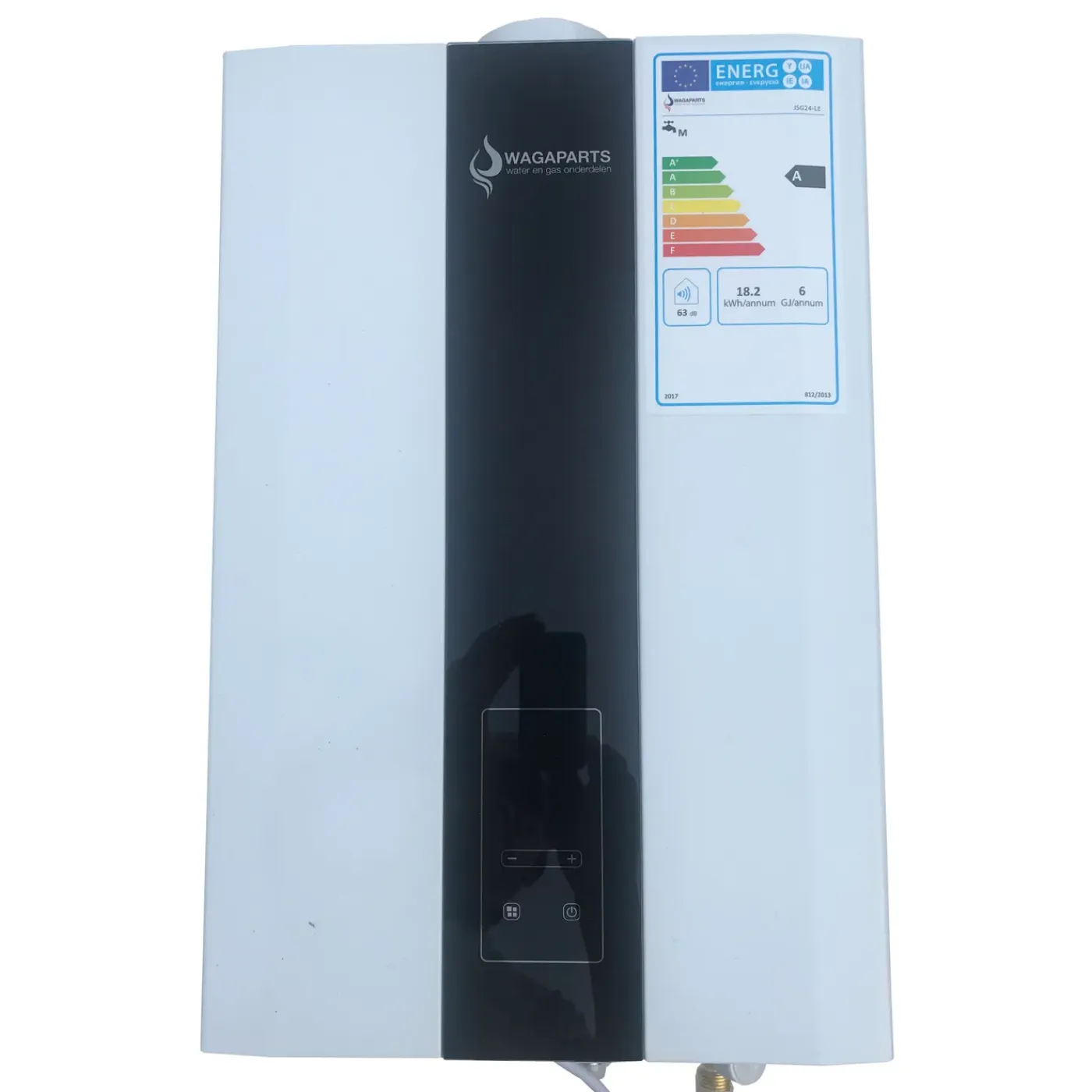 Wagaparts Jsg24-lec Modulerende Geiser 12 Liter Geheel Gesloten Systeem Aardgas