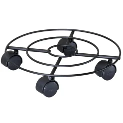Wagner Plantenroller DRAHT GH 0943 - diam.300mm - 60kg - Staal - Dubbele zwenkwielen