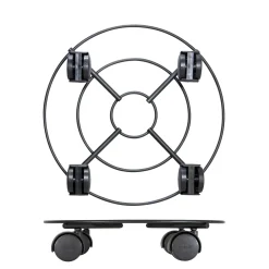 Wagner Plantenroller DRAHT GH 0943 - diam.300mm - 60kg - Staal - Dubbele zwenkwielen