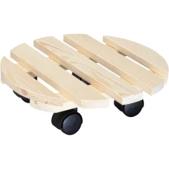 Wagner (Trolley's) Wagner plantenroller GH0018 met wielen grenen 30cm – maximaal draagvermogen 100kg