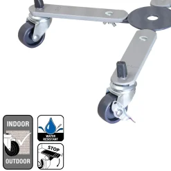 Wagner Plantenroller Sun City Basic - 51,5x51,5cm - 100kg - Staal - Uitschuifbaar