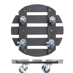 Wagner (Trolley's) Wagner plantenroller WPC antraciet – maximaal draagvermogen 100kg