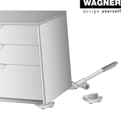 Wagner Transporthulp MM 4121 - 38mm - 150kg - Staal