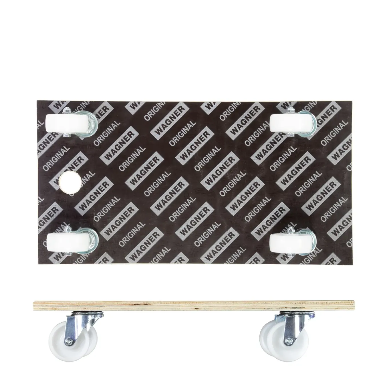 Wagner Transportroller MaxiGrip - 57,5x30cm - 250kg - Hout - Antislip