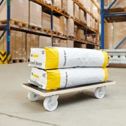 Wagner Transportroller MaxiGrip - 57,5x30cm - 250kg - Hout - Antislip