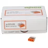 Wago lasklem 3-voudig 0,5 - 2,5 mm² oranje 100 stuks