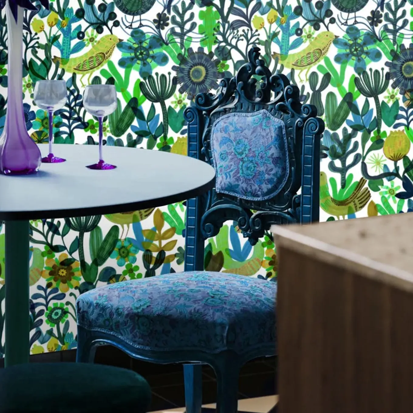 Wallpapers4beginners - Behang - Artistiek - Vegan Papier - 280x200cm, 5,5m2